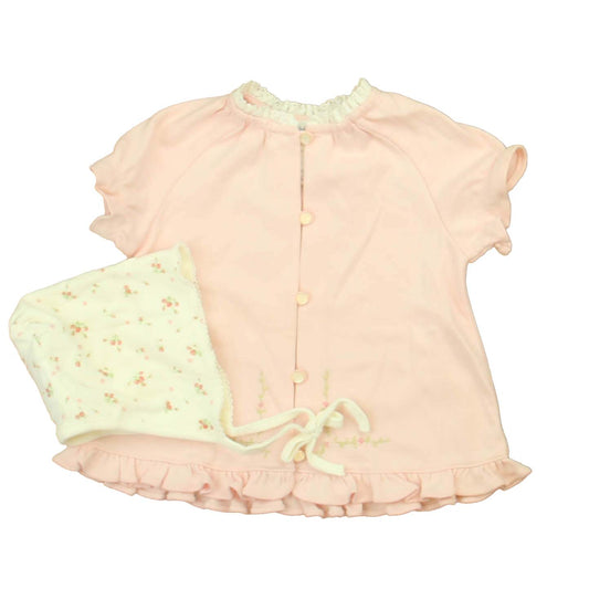 Ralph Lauren Girls Pink Blouse Size: 9 Months Pink