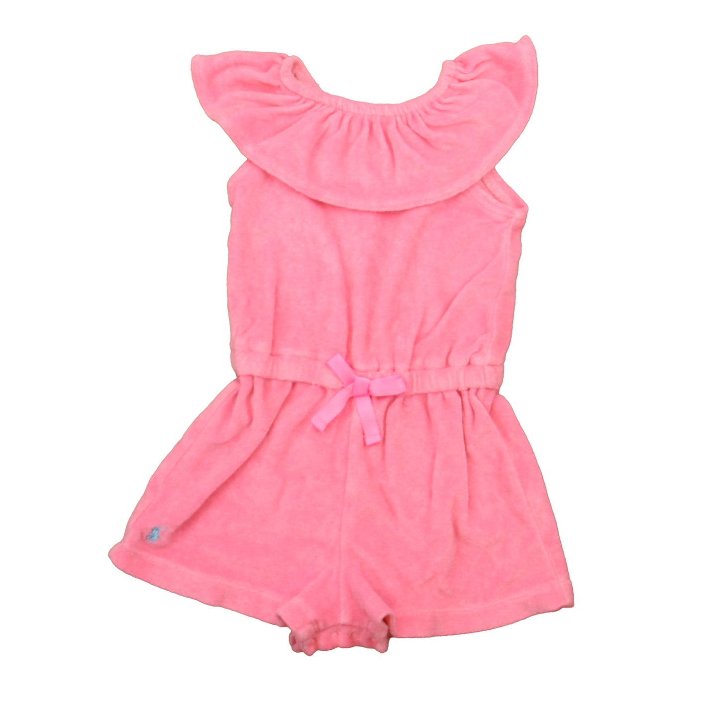 Ralph Lauren Girls Pink Romper Size: 9 Months Pink