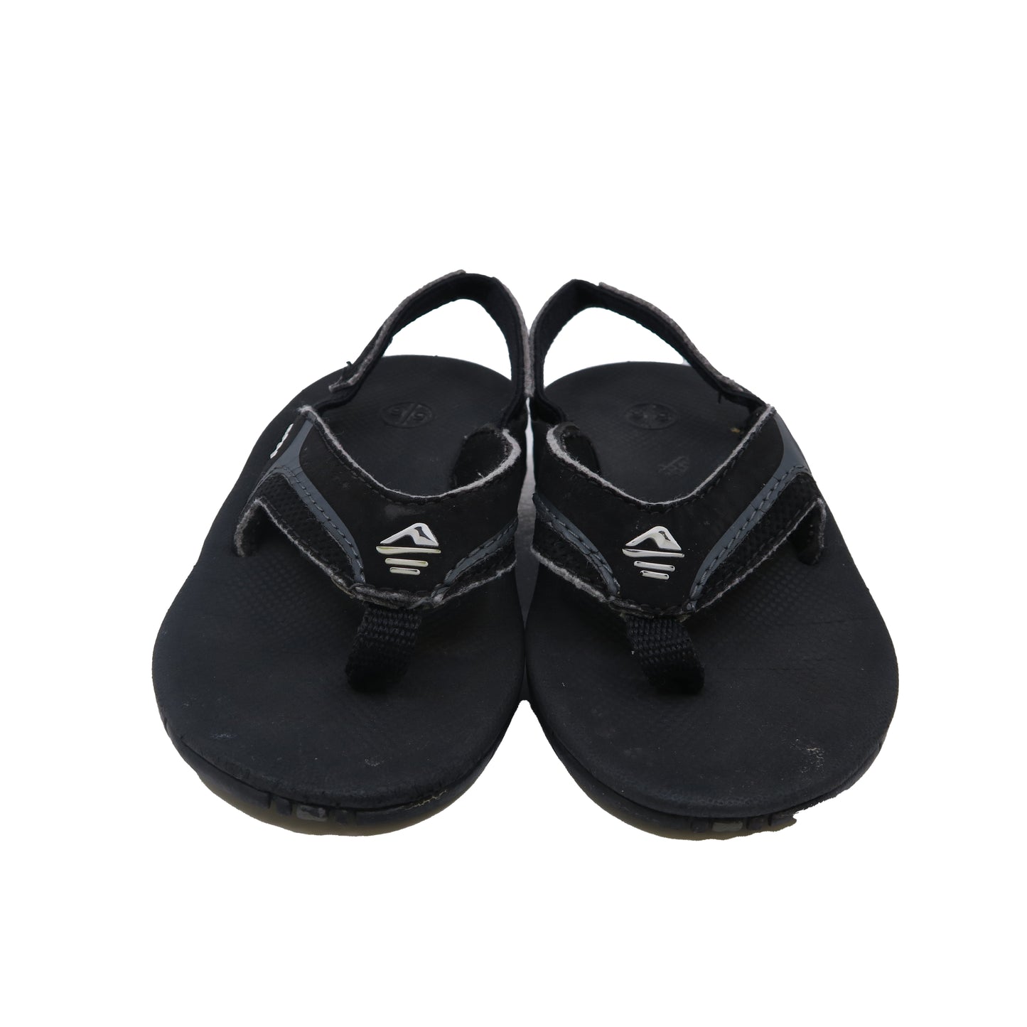 Reef Unisex Black Sandals Size: 5-6 Toddler Black