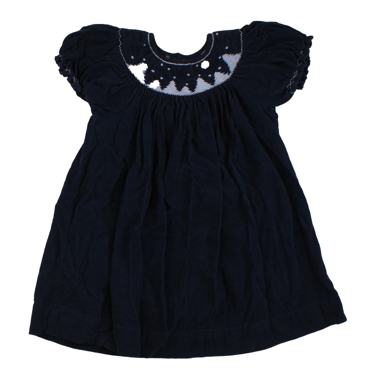Remember Nguyen Girls Blue | Purple | Smocked Dress Size: 24 Months Blue | Purple | Smocked