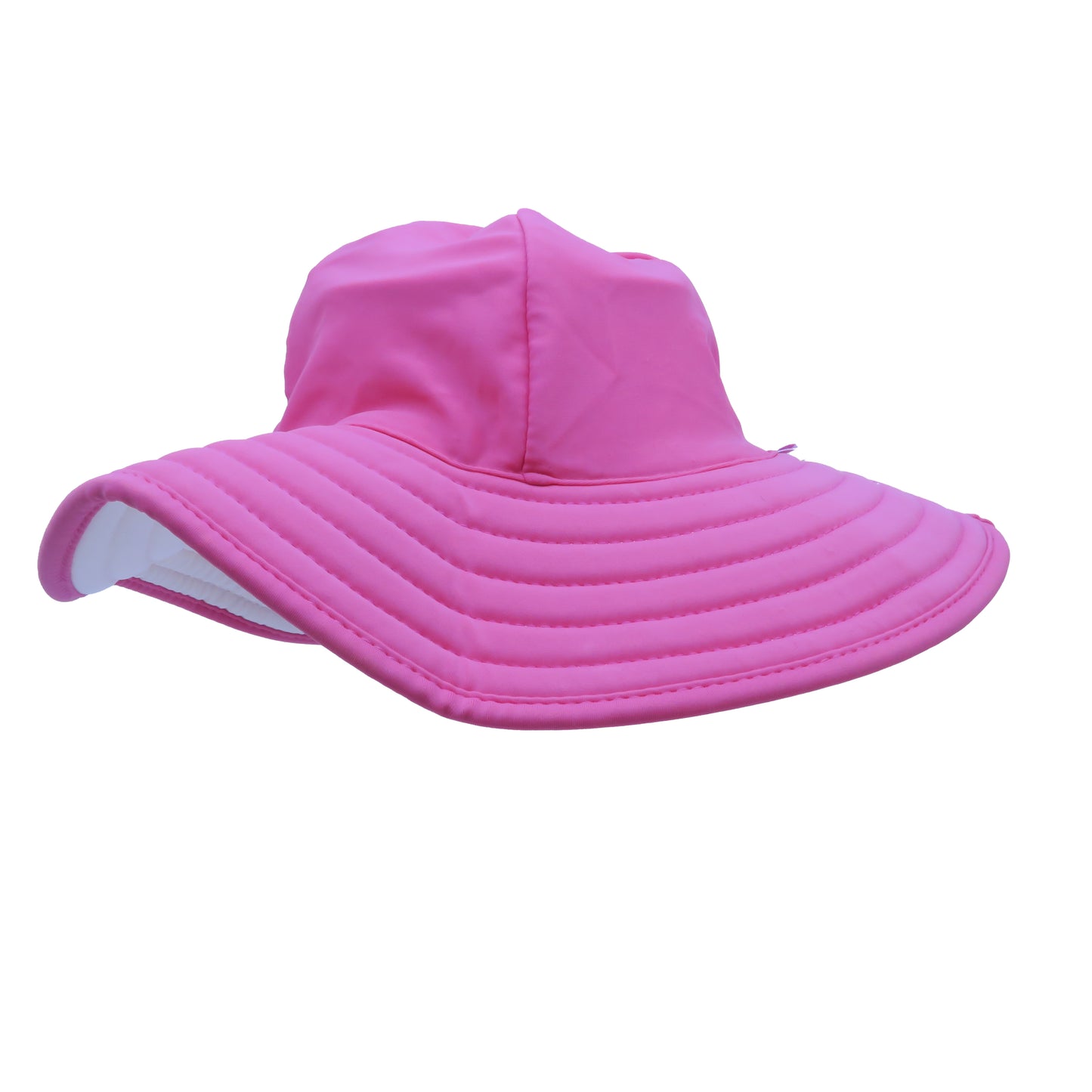 Ruffle Butts Girls Pink Sun Hat Size: 0-12 Months