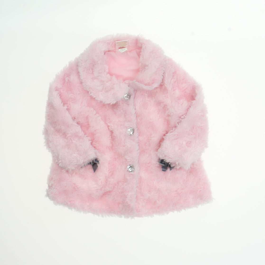 Sandy & Simon Girls Pink Jacket Size: 6-9 Months Pink