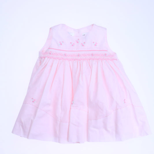 Sarah Louise Girls Light Pink Dress Size: 6 Months Light Pink