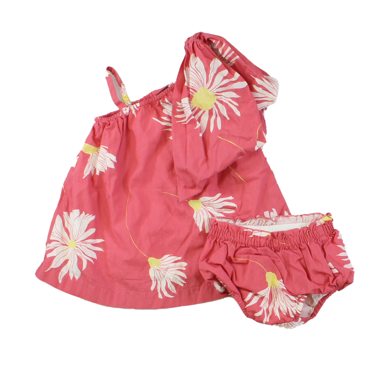 Something Navy Girls Pink Dress Size: 6 Months Pink