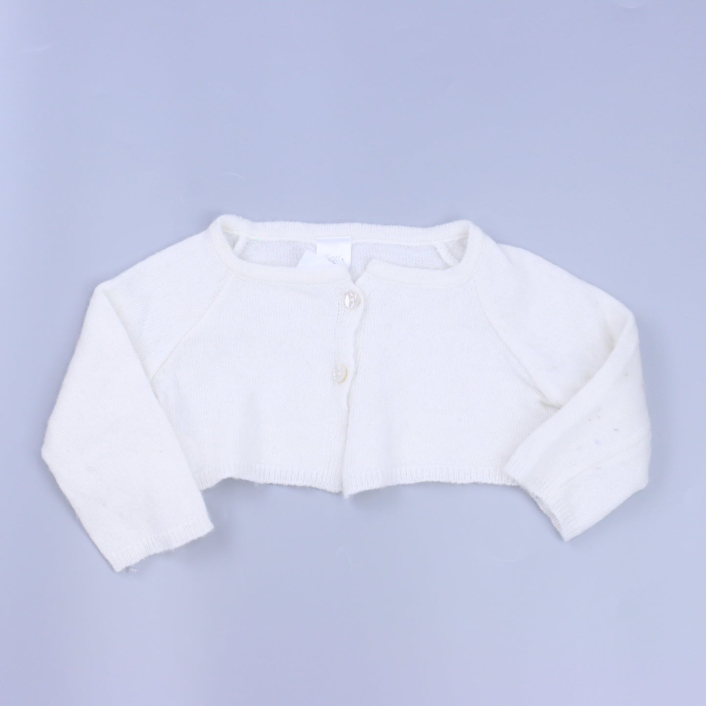Sott'etro Girls Off-White Cardigan Size: 6-9 Months Off-White