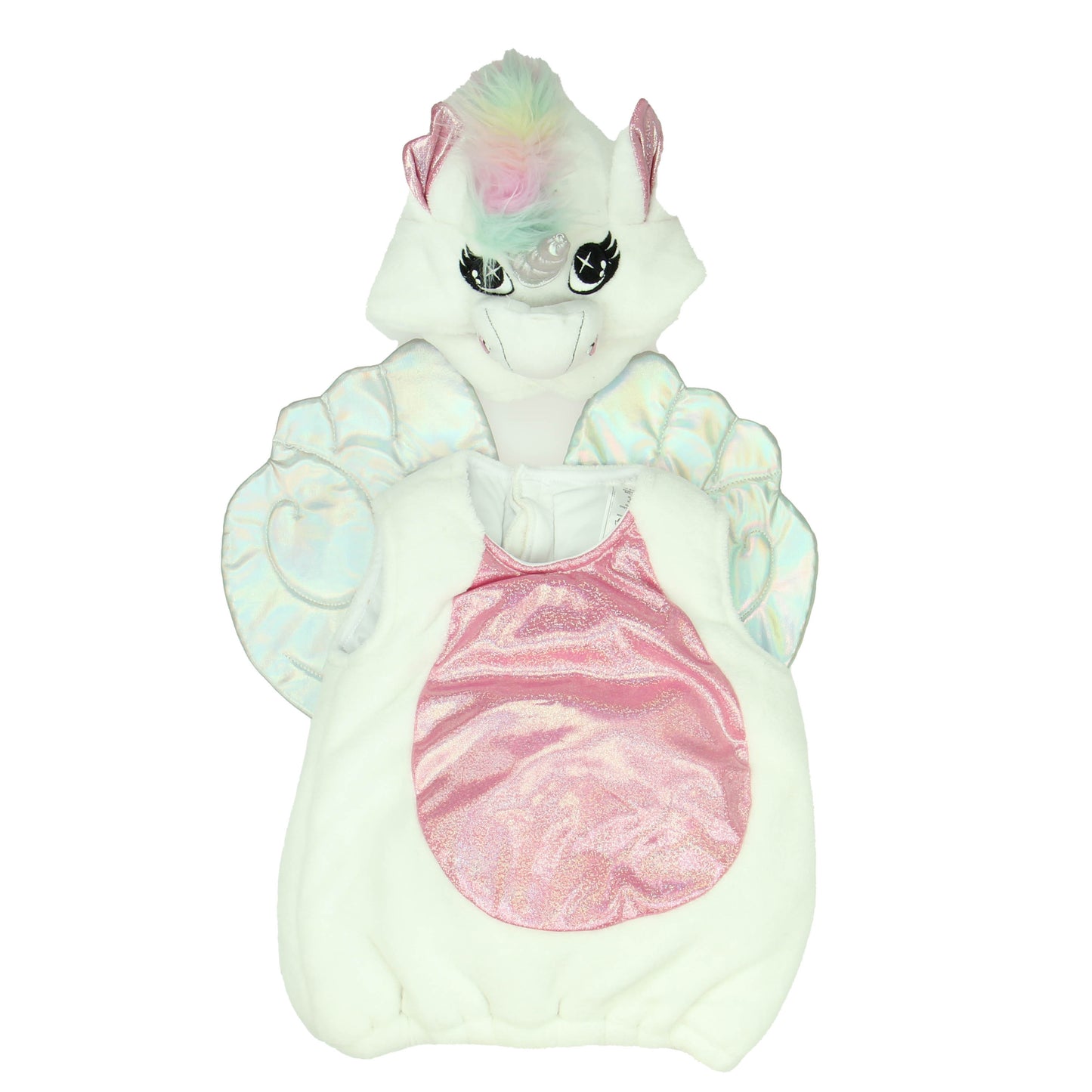 Spirit Girls White | Pink | Unicorn Costume Size: 6-12 Months White | Pink | Unicorn