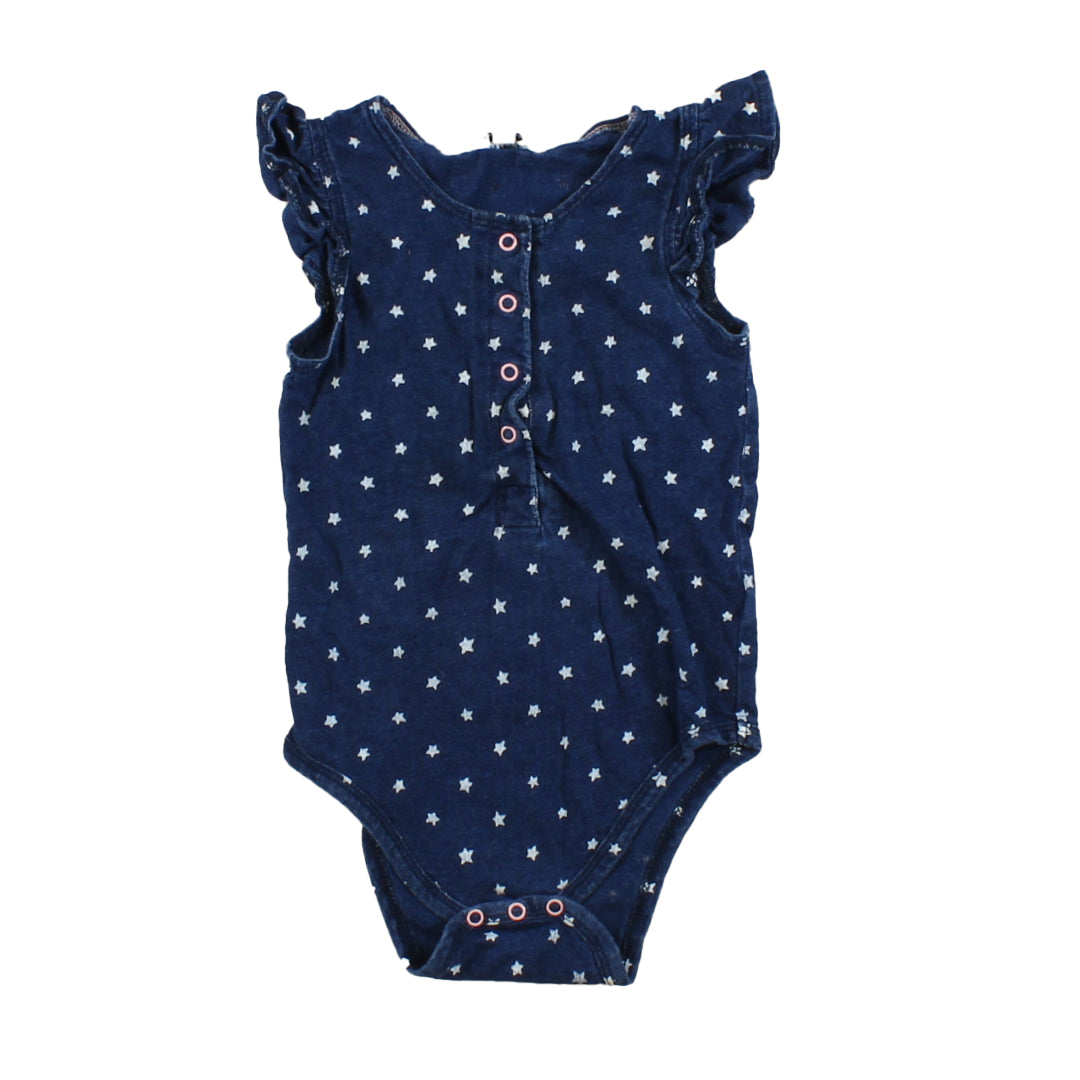 Splendid Girls Blue | White | Stars Onesie Size: 12-18 Months Blue | White | Stars