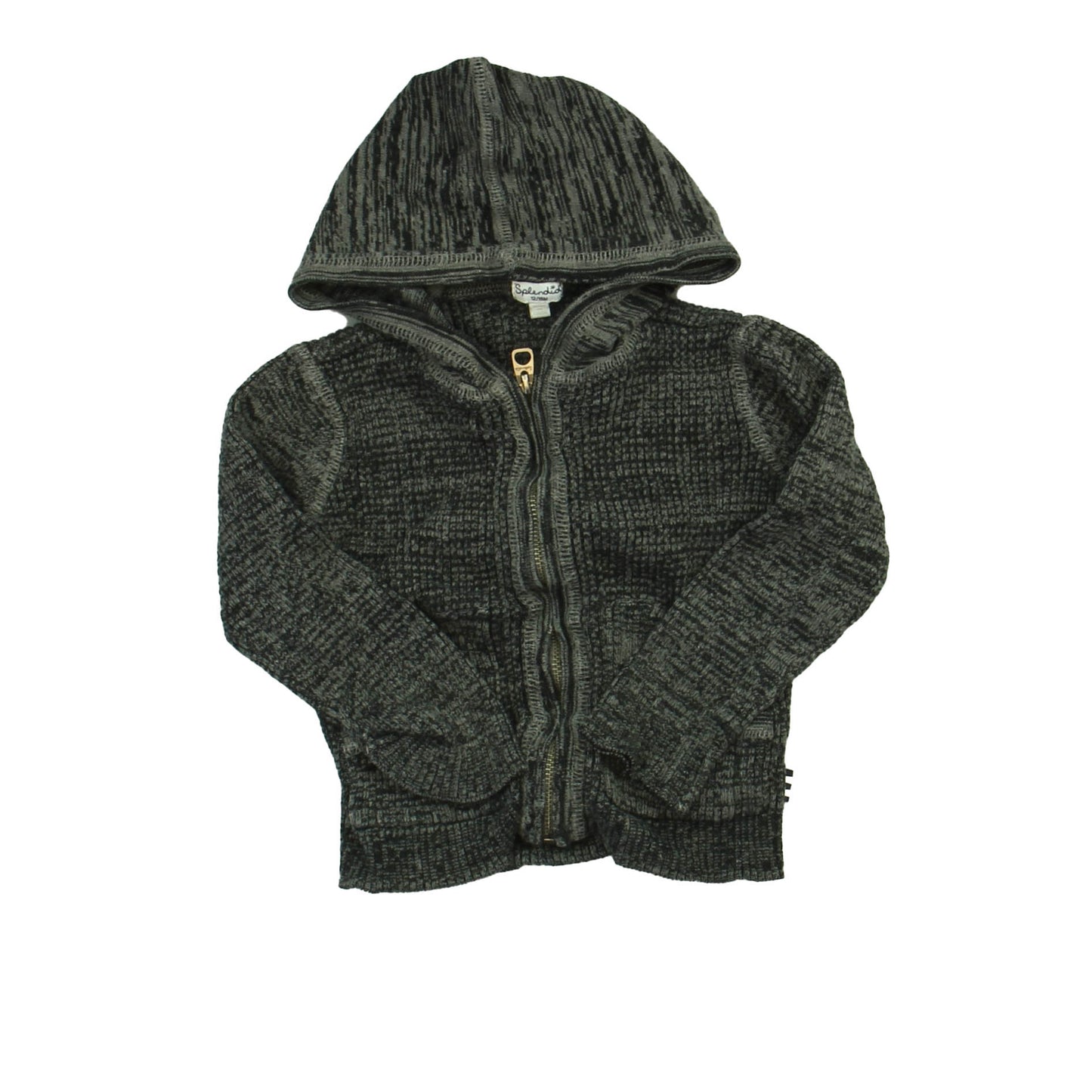 Splendid Unisex Grey Hoodie Size: 12-18 Months Grey