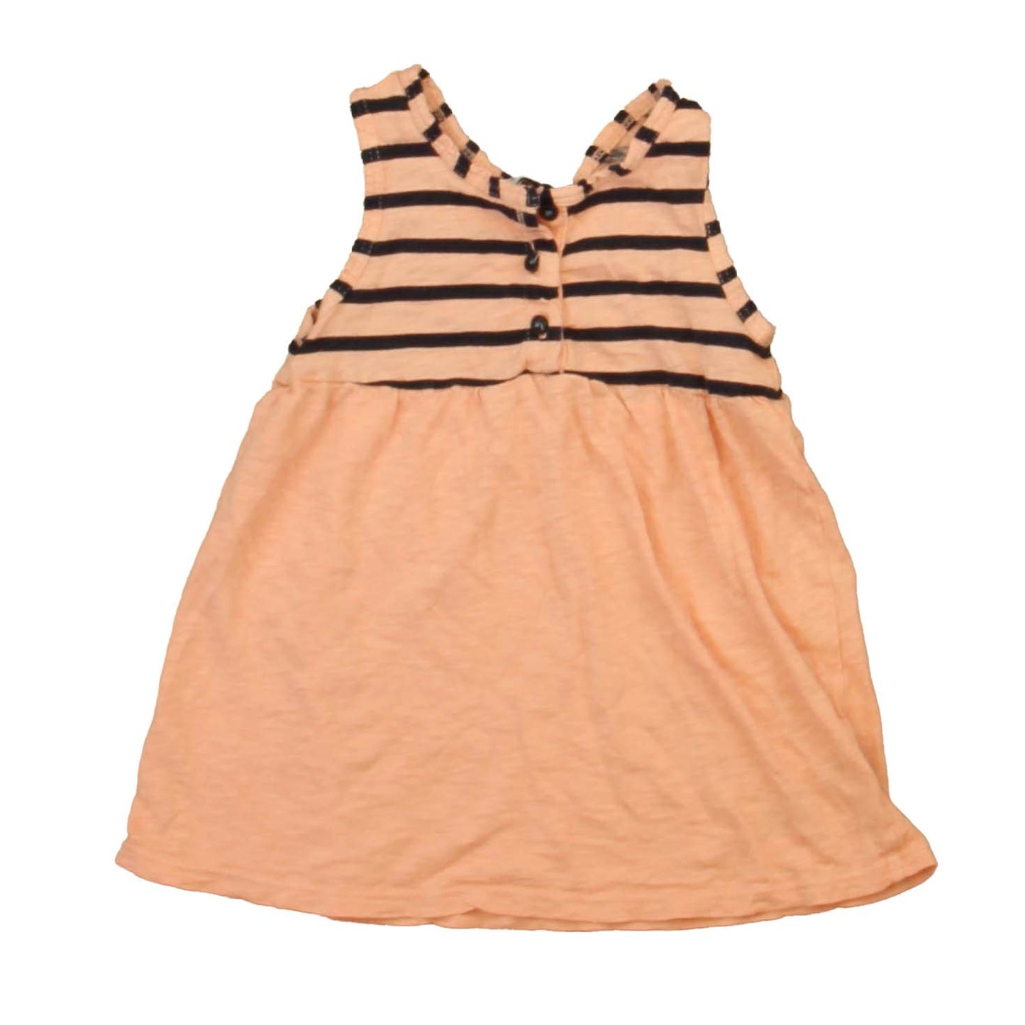 Splendid Girls Pink | Navy Tank Top Size: 18-24 Months Pink | Navy