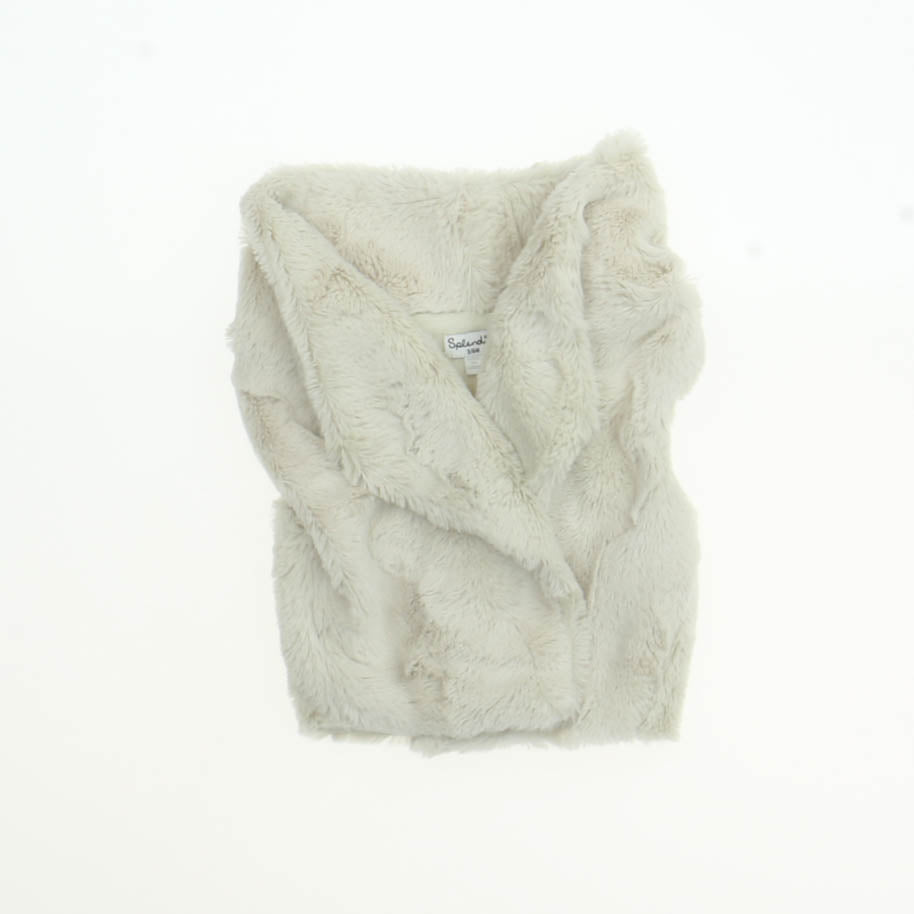 Splendid Girls Ivory Vest Size: 3-6 Months Ivory