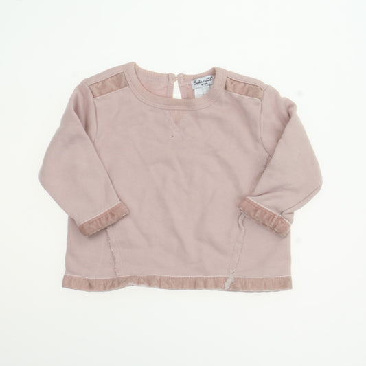 Splendid Girls Pink Sweatshirt Size: 6-12 Months Pink