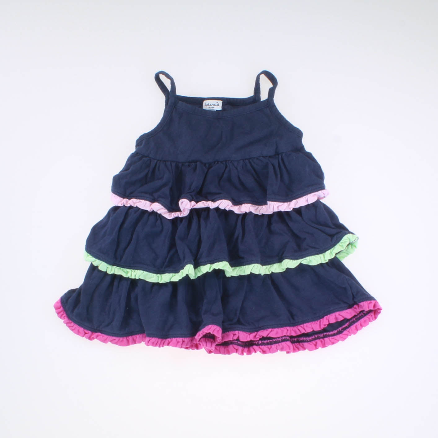 Splendid Girls Navy | Multi Dress Size: 6-12 Months Navy | Multi