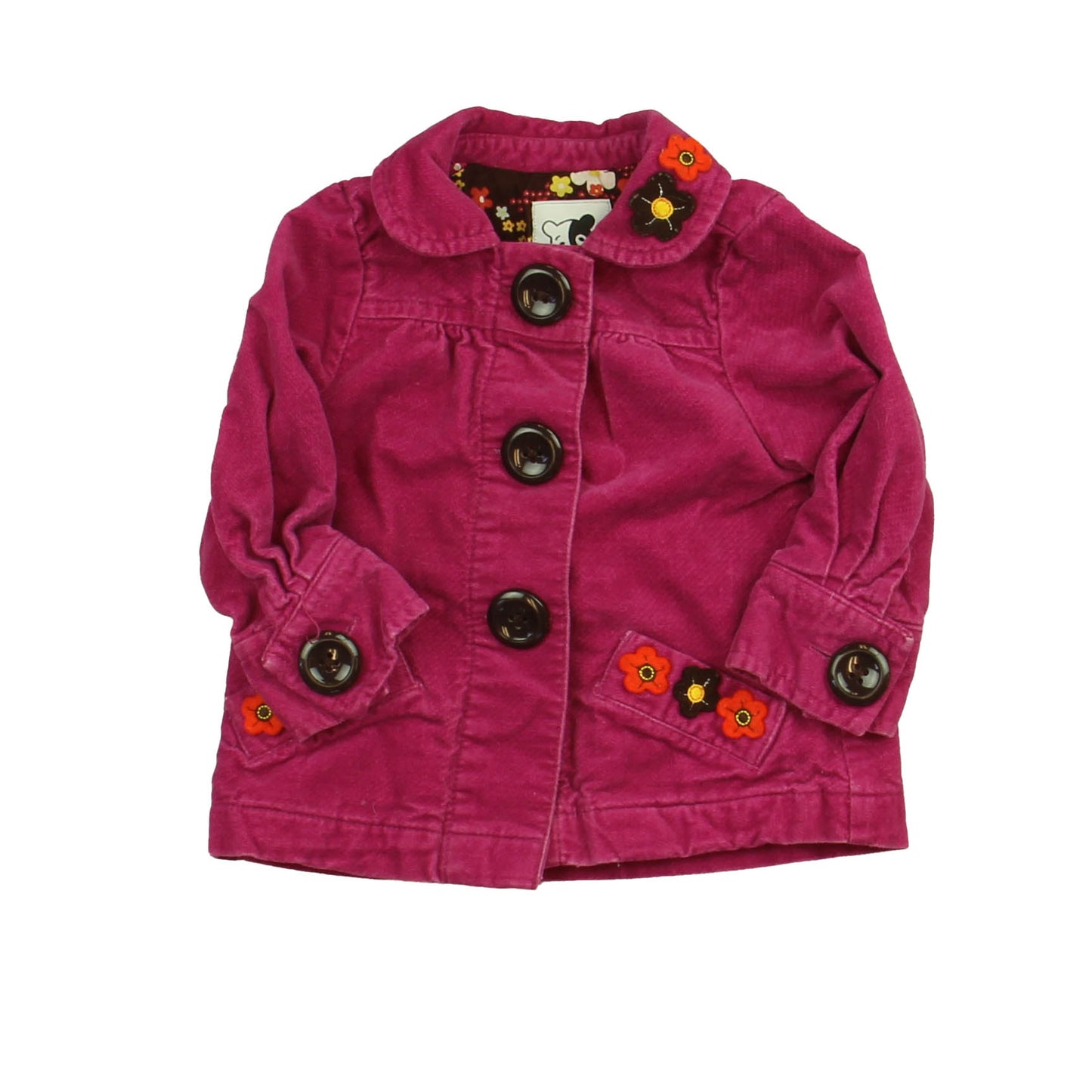 Sprockets Girls Pink Jacket Size: 12 Months Pink