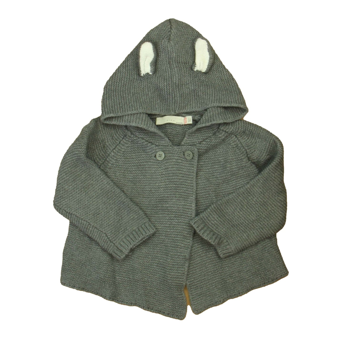 Stella McCartney Unisex Gray Cardigan Size: 18 Months Gray
