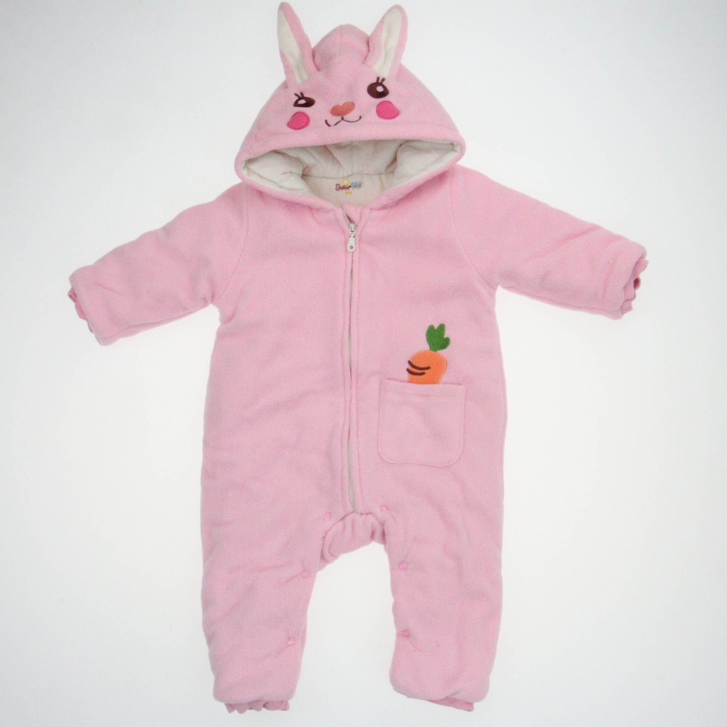 Sunshine Peppy Girls Pink Bunting Size: 12 Months Pink