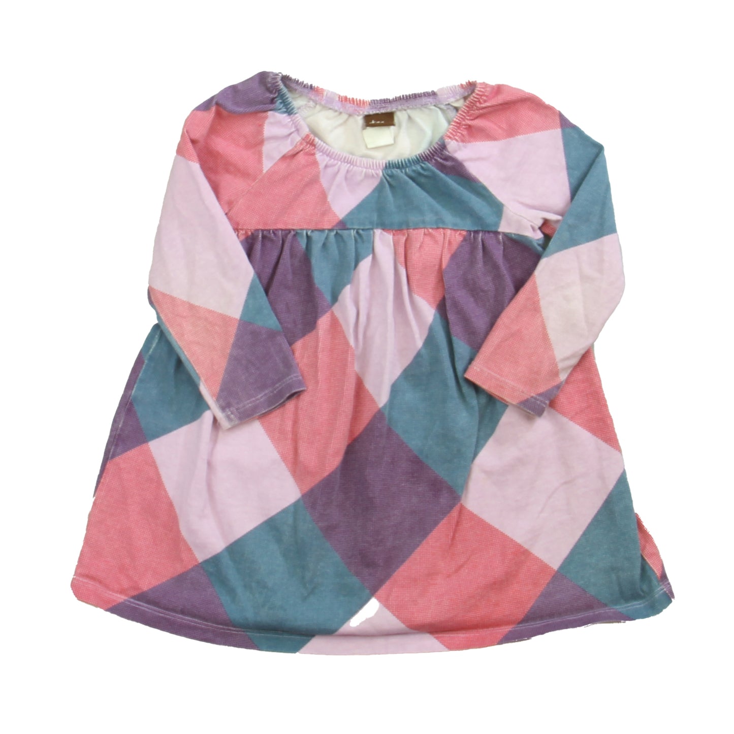Tea Girls Purple | Teal Dress Size: 12-18 Months Purple | Teal