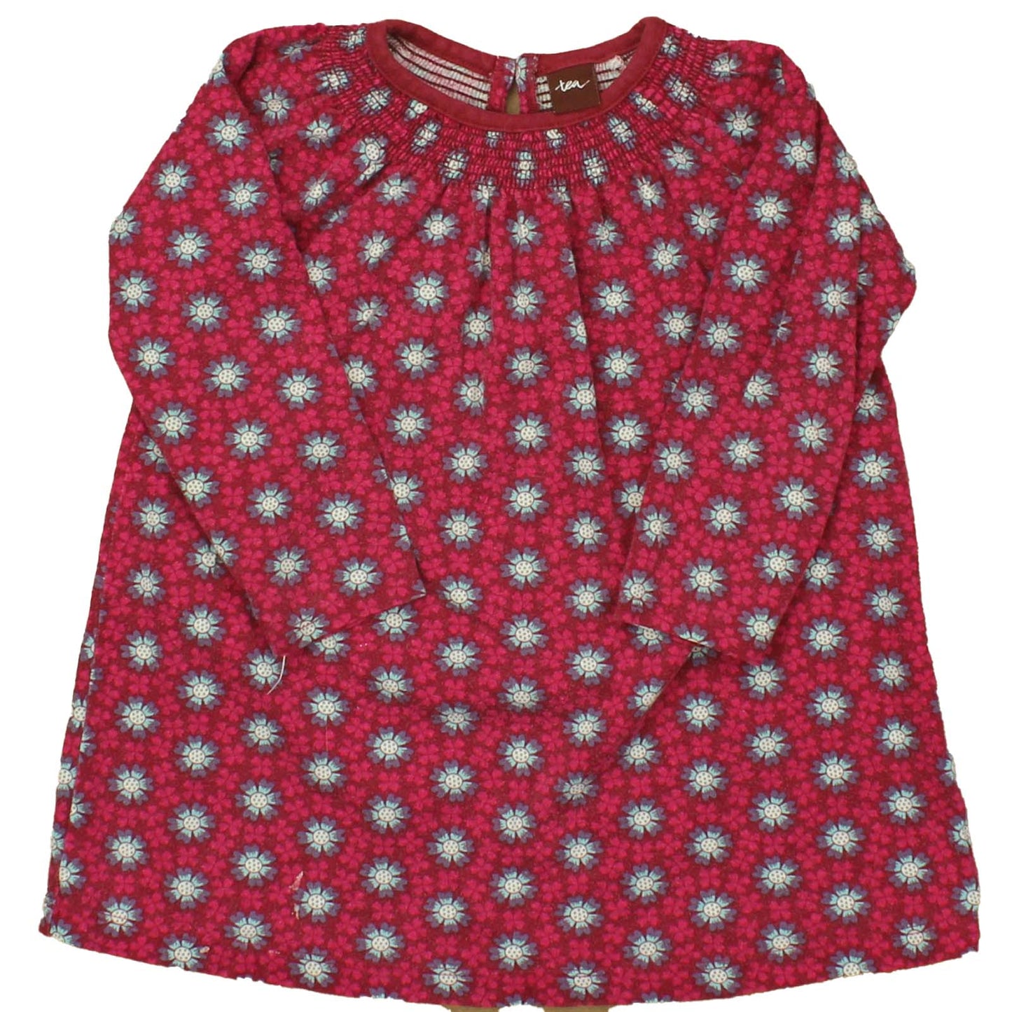 Tea Girls Pink | Blue Dress Size: 18-24 Months Pink | Blue