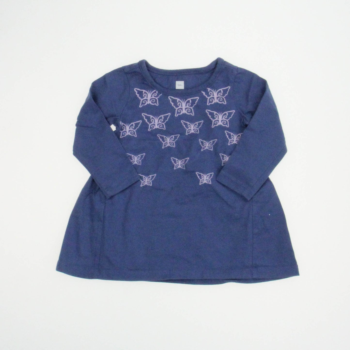 Tea Girls Blue Dress Size: 6-9 Months Blue