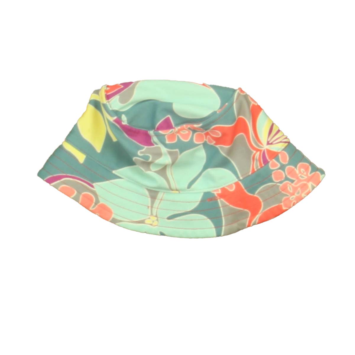Tea Girls Aqua | Pink Sun Hat Size: 6-12 Months Aqua | Pink