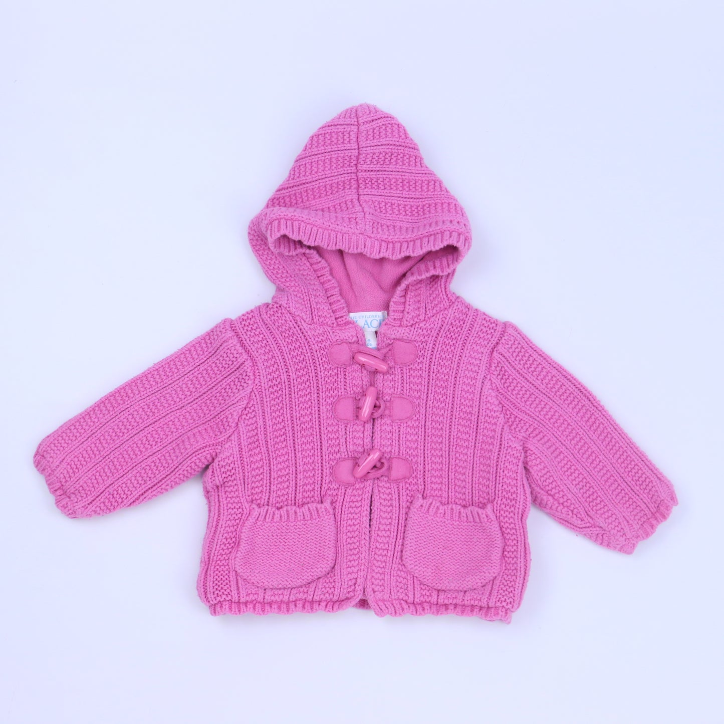 The Children's Place Girls Pink Jacket Size: 6-9 Months Pink