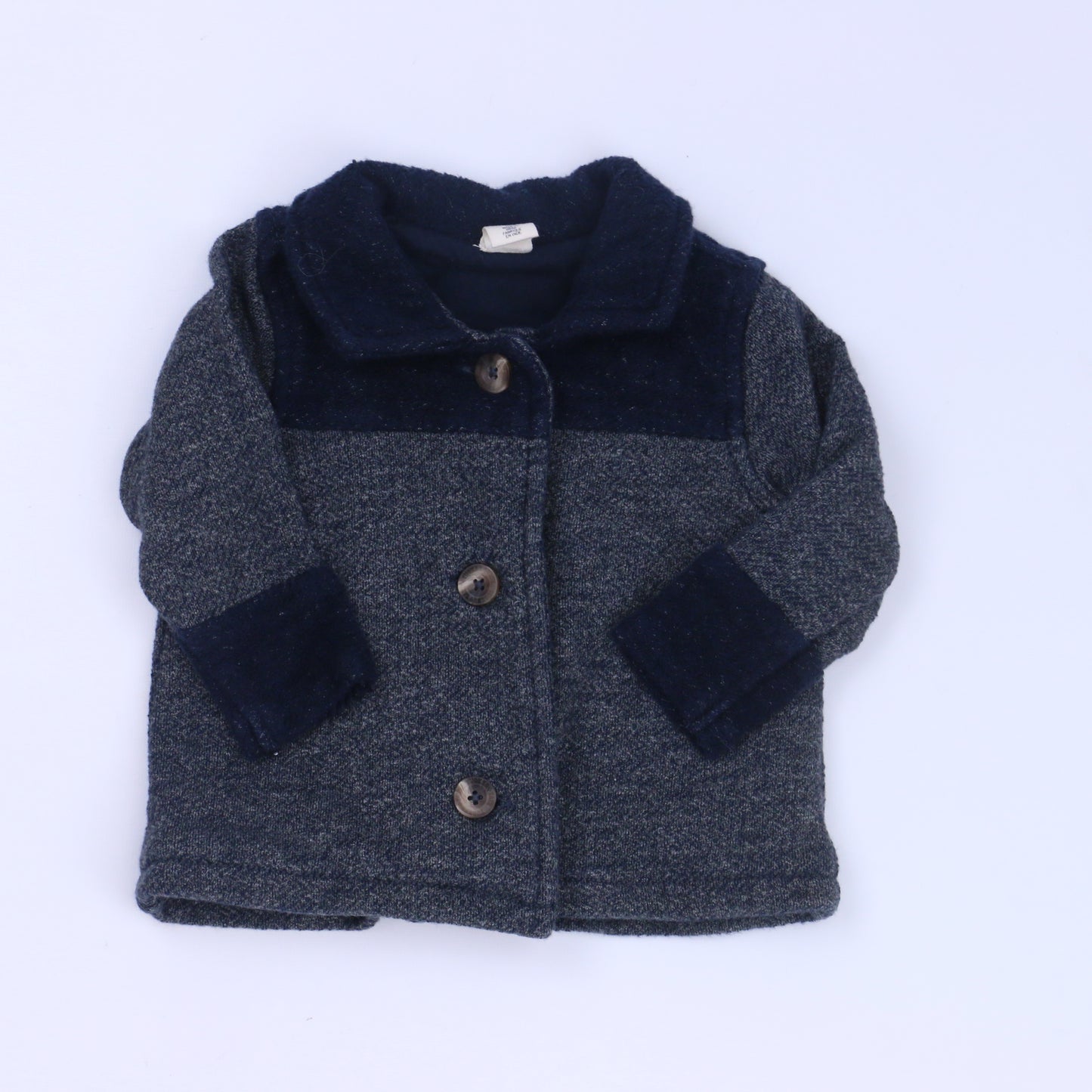 Tucker & Tate Girls Blue Jacket Size: 9 Months Blue