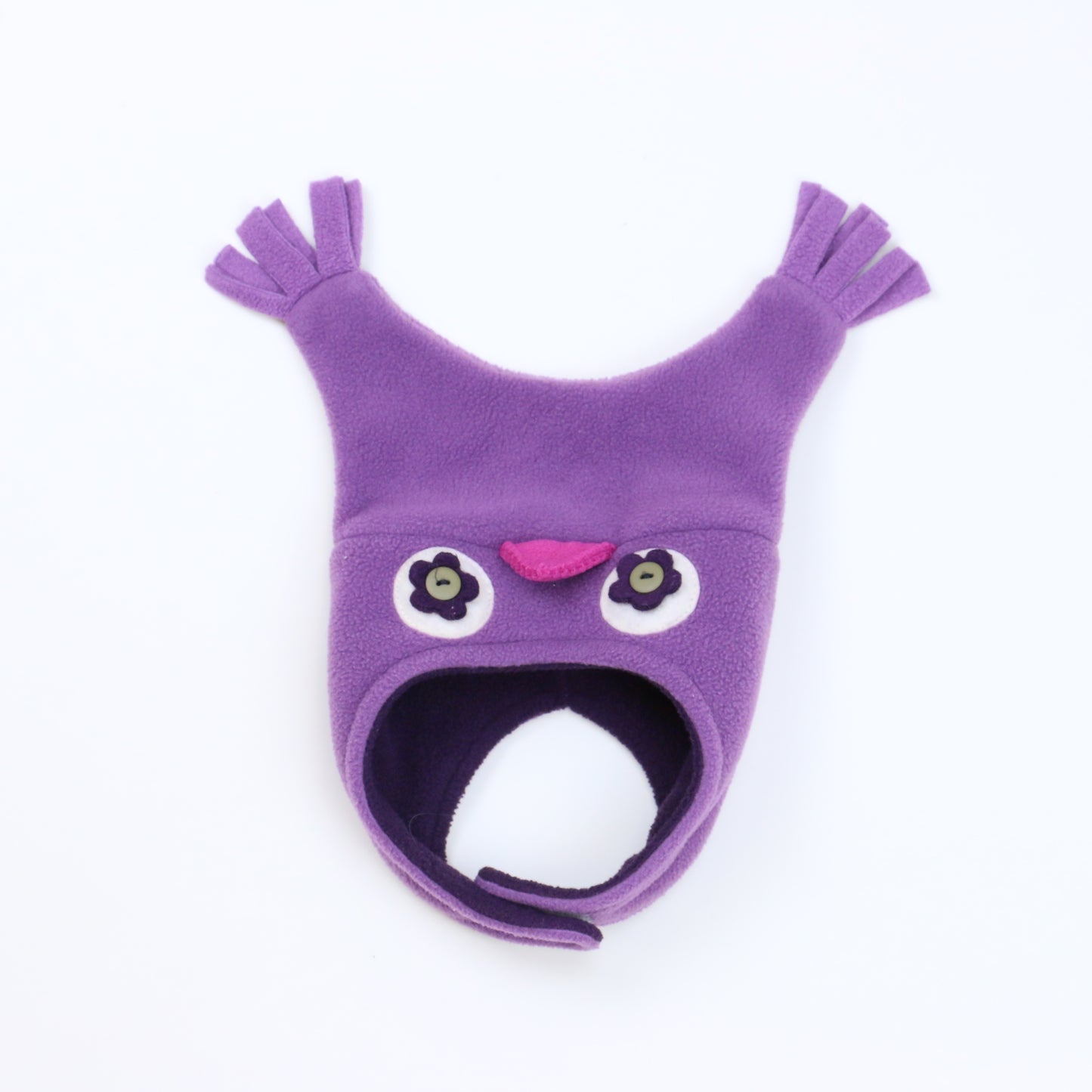 Tuff Kookooshka Girls Purple Winter Hat Size: 3-6 Months Purple