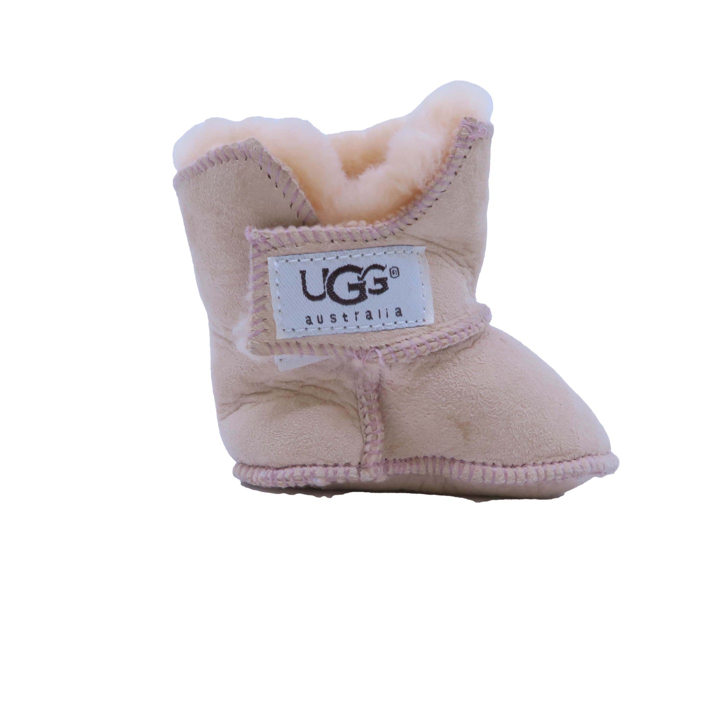 Ugg Girls Peach Booties Size: 0-6 Months Peach