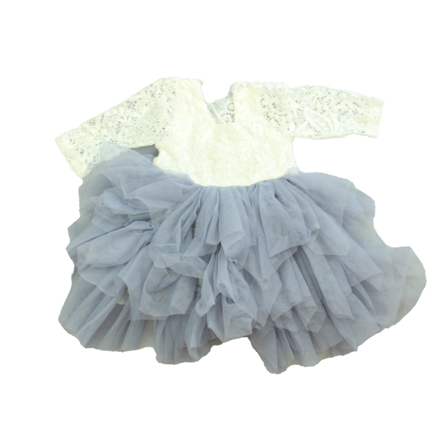 Unknown Brand Girls White | Periwinkle Dress Size: 12 Months White | Periwinkle