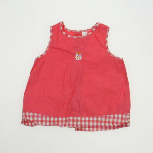 Lands' End Girls Pink Blouse Size: 18 Months Pink