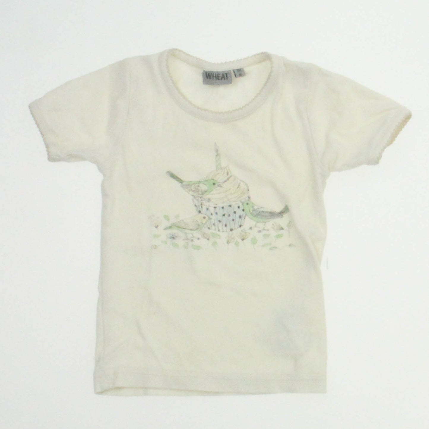 Wheat Girls Ivory T-Shirt Size: 18 Months Ivory