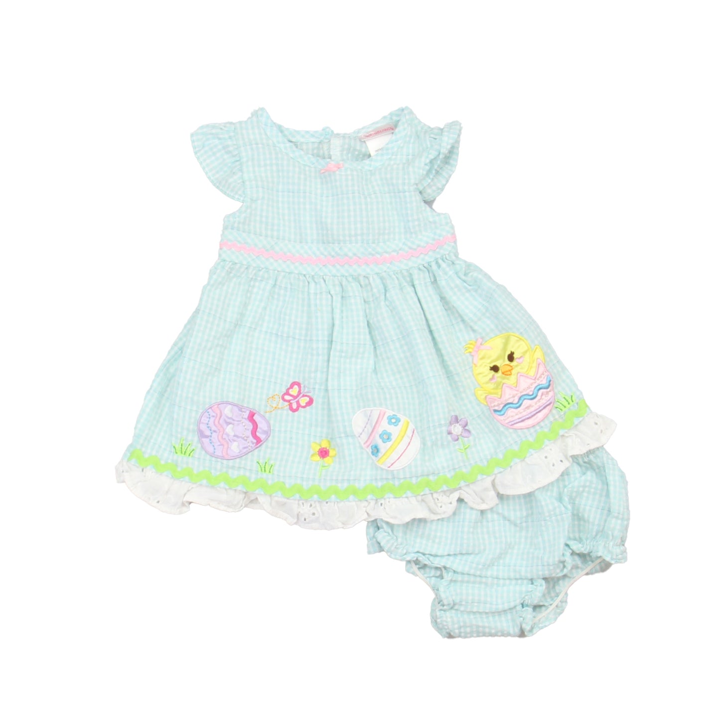 Youngland Girls Blue | Chicks Dress Size: 12 Months Blue | Chicks