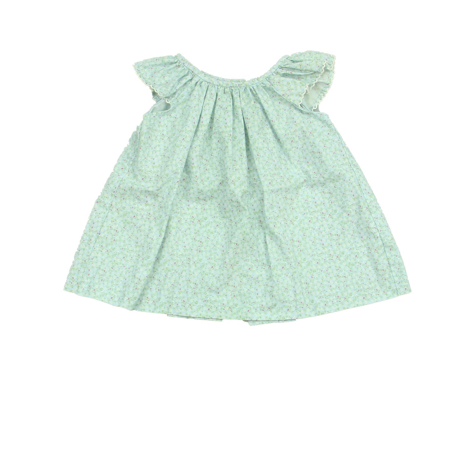 Zuccini Girls Blue Dress Size: 12 Months Blue