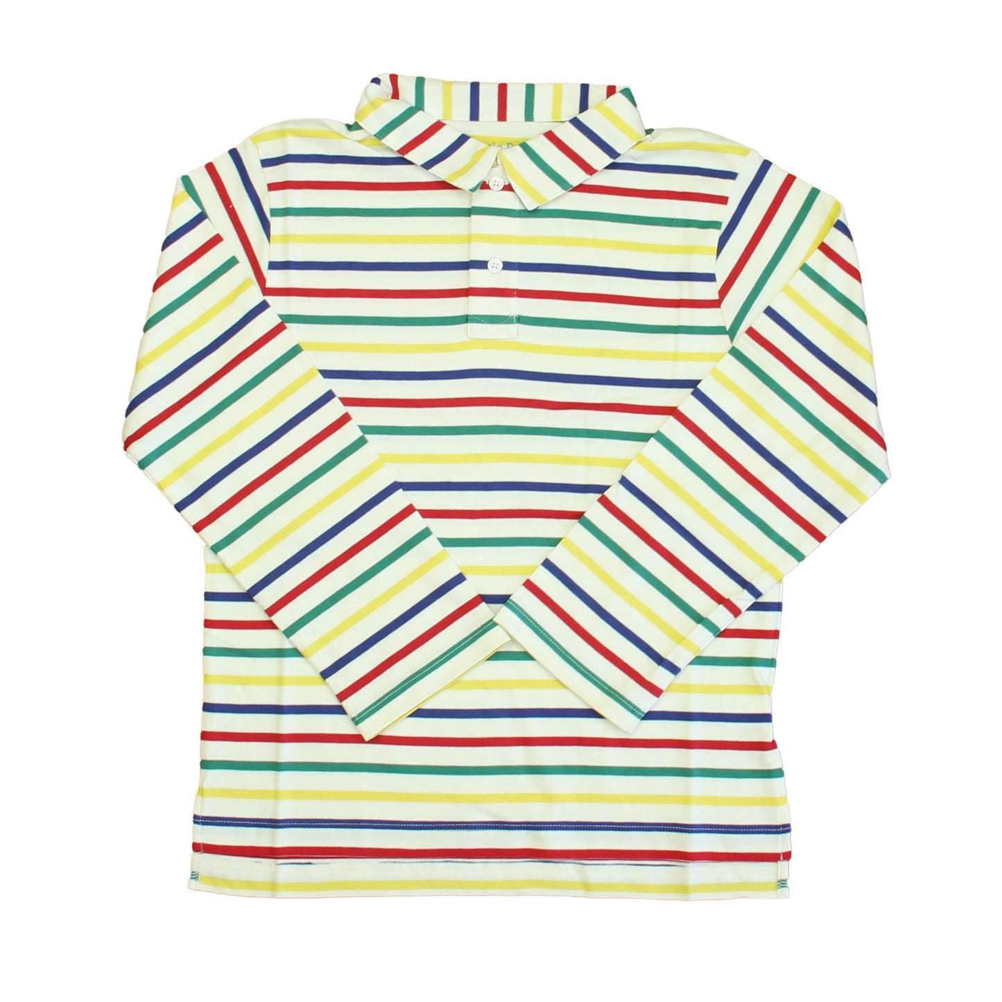 Classic Prep Boys Adirondack Multistripe Rugby Shirt Size: 6-14 Years Adirondack Multistripe