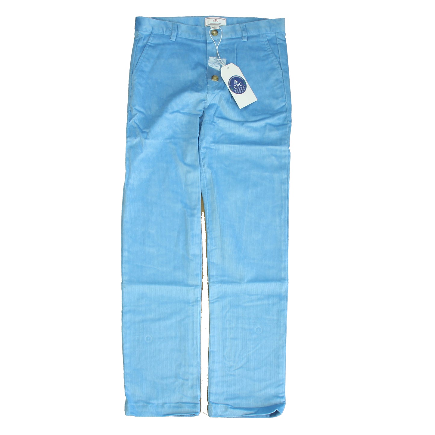 Classic Prep Boys Alaskan Blue Corduroy Pants Size: 6-14 Years Alaskan Blue