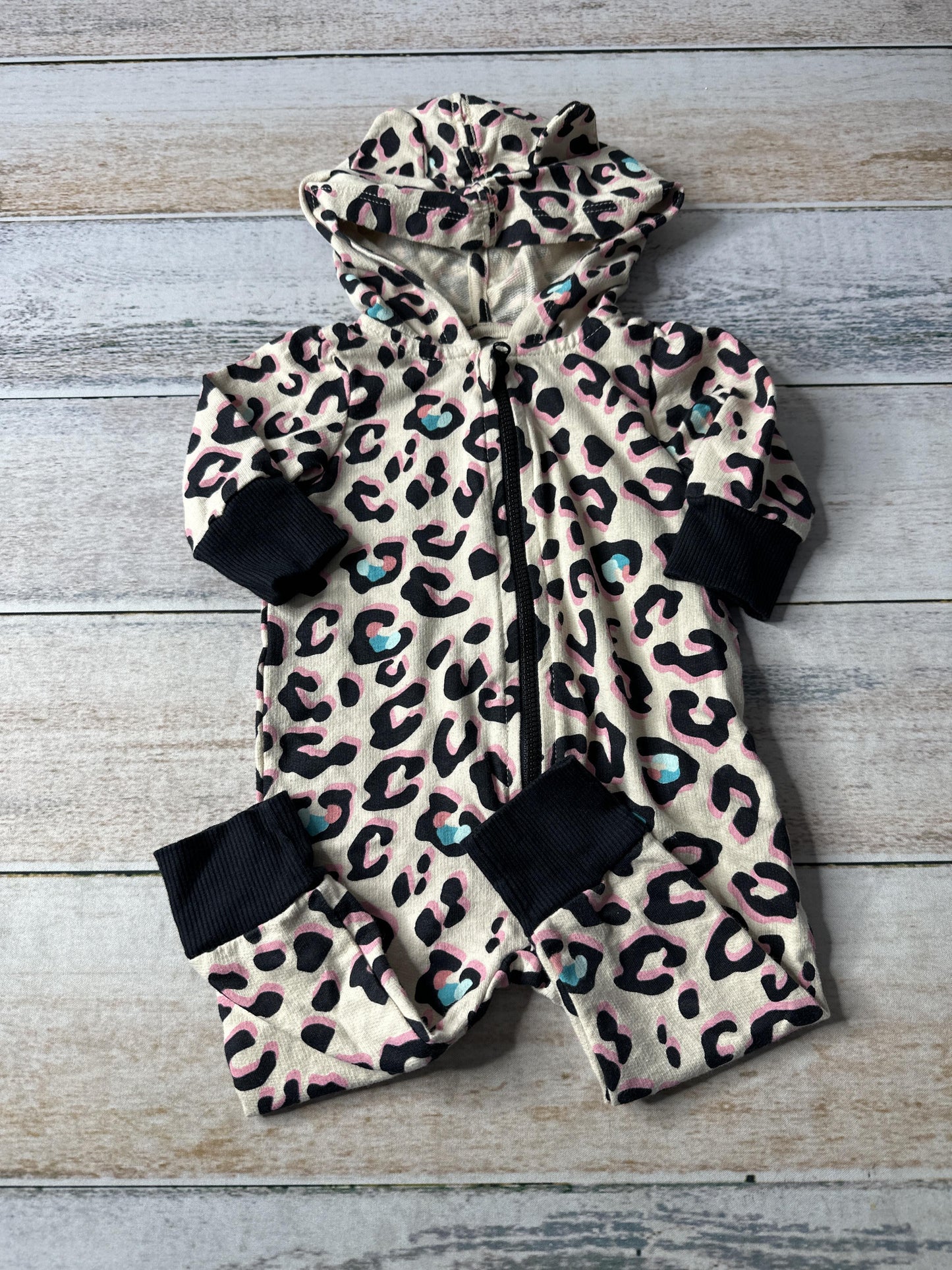 Lamaze Girls Animal Print Long Sleeve Outfit Size: 3 months Animal Print