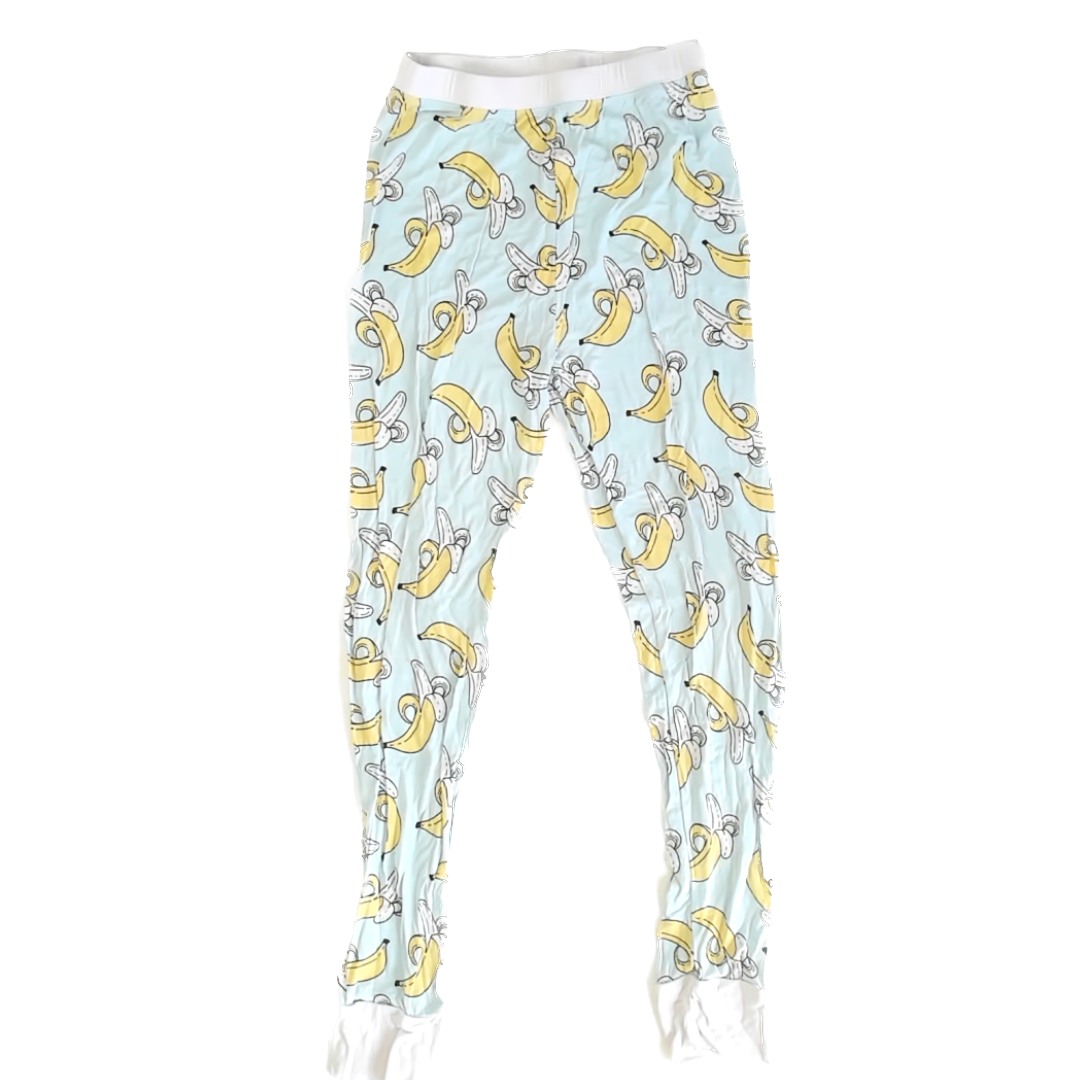 Little Sleepies Boys Aqua Bananas Pajamas Size: 9-10 Years Aqua Bananas