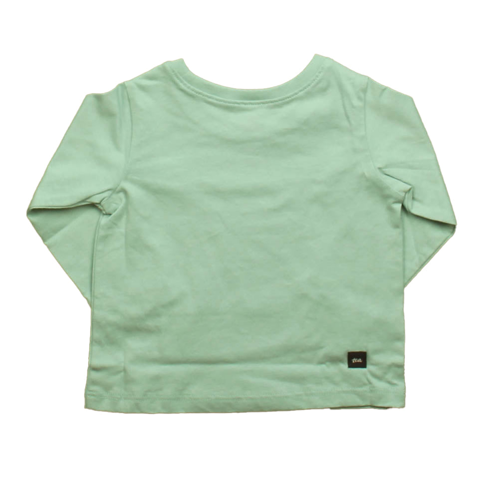 Tea Boys Aqua Seal Long Sleeve T-Shirt Size: 9-12 Momths Aqua Seal