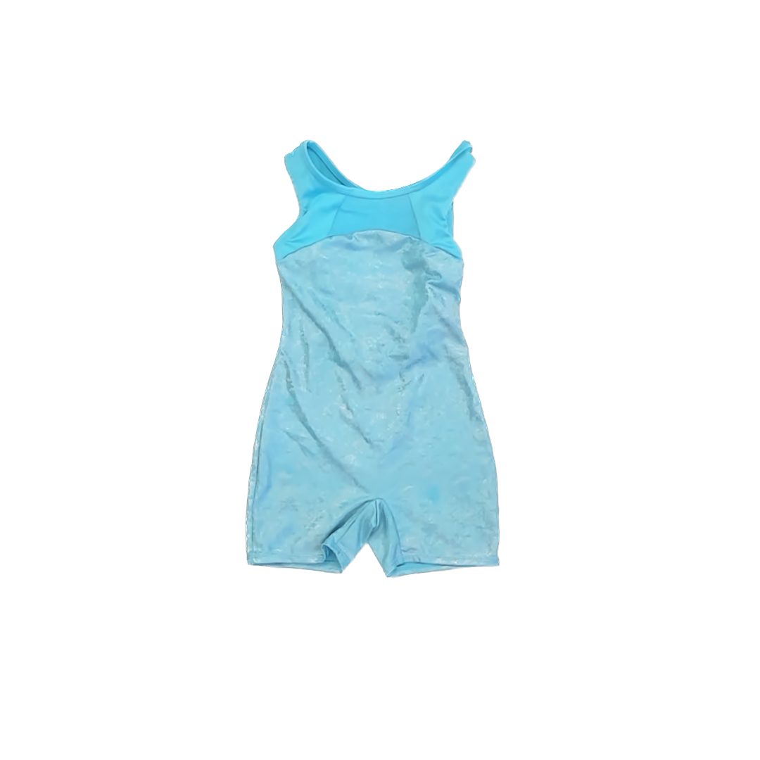 More Than Magic Girls Aqua Leotard Size: 4-5T Aqua
