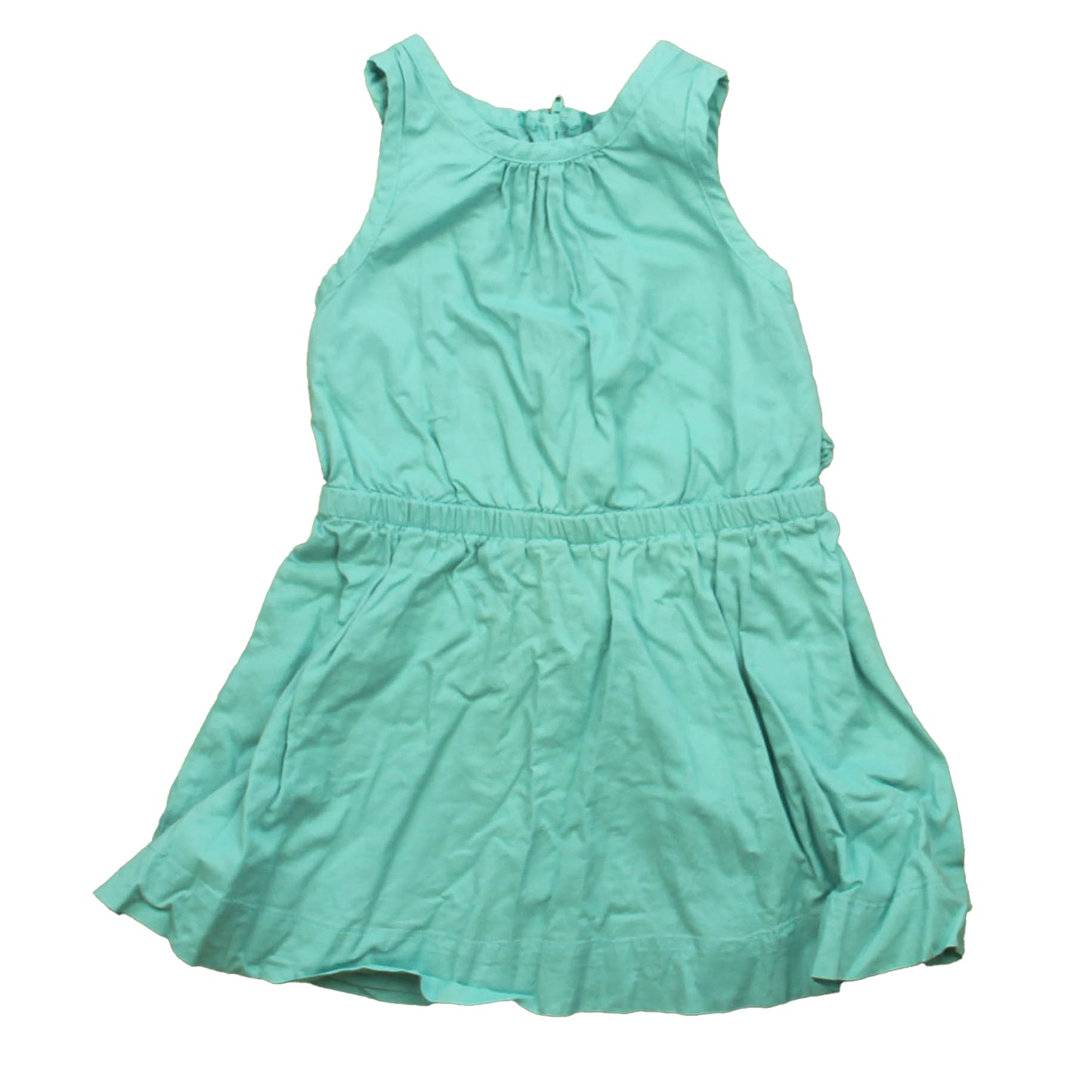Primary.com Girls Aqua Dress Size: 2-3T Aqua