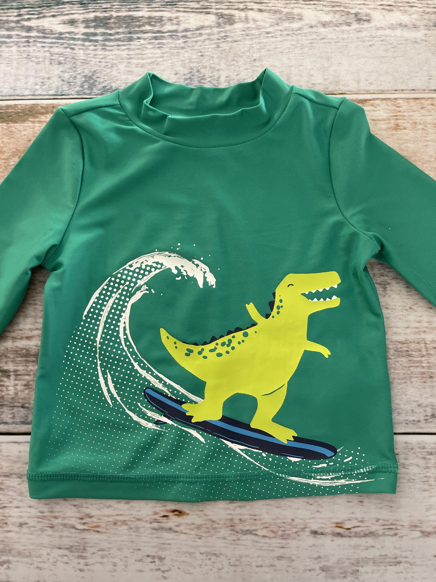 Carters Boys Army Green | Dinosaur Swimwear Size: 6 months Army Green | Dinosaur