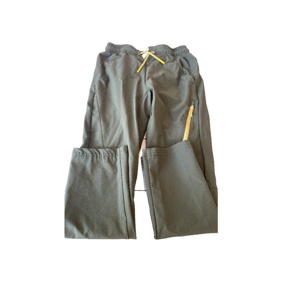 All in Motion Boys Army Green Pants Size: 7-Jun Army Green