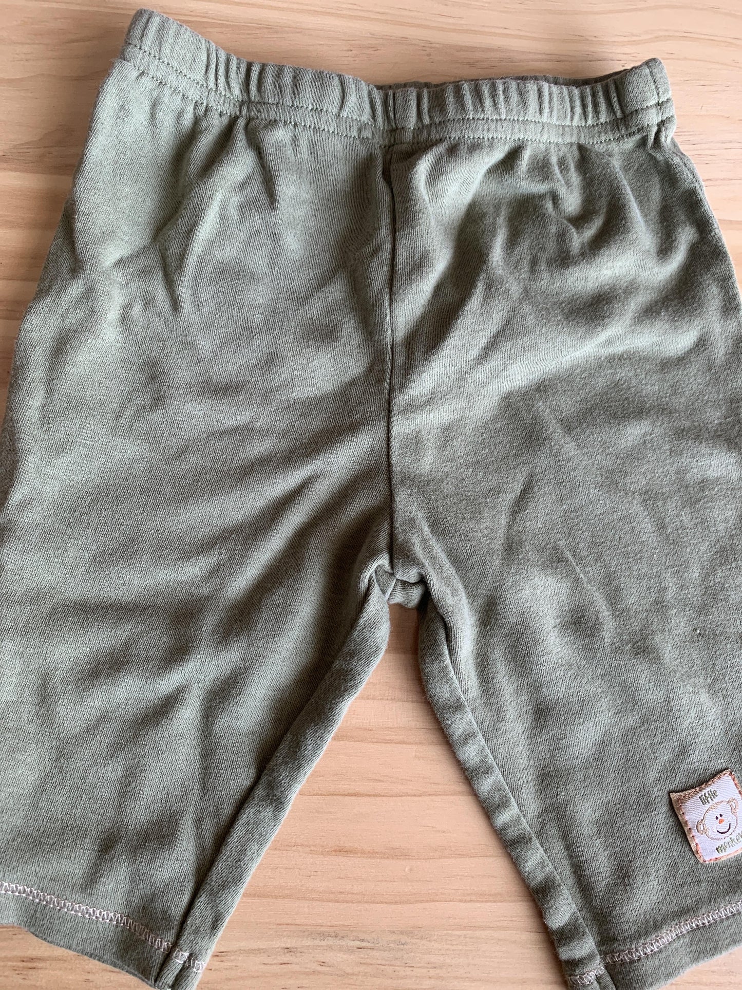 Unisex Army Green Shorts Size: 6 months Army Green