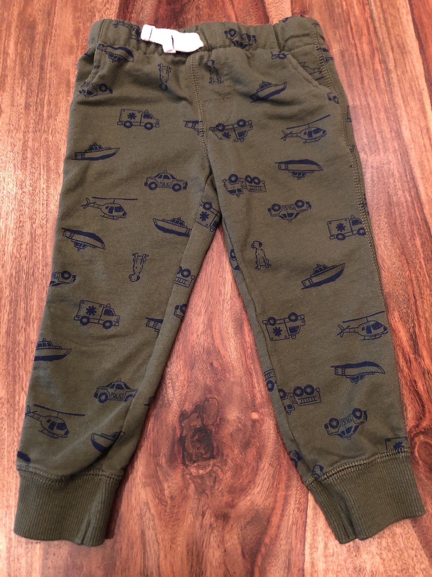 Carters Boys Army Green Pants Size: 2T Army Green