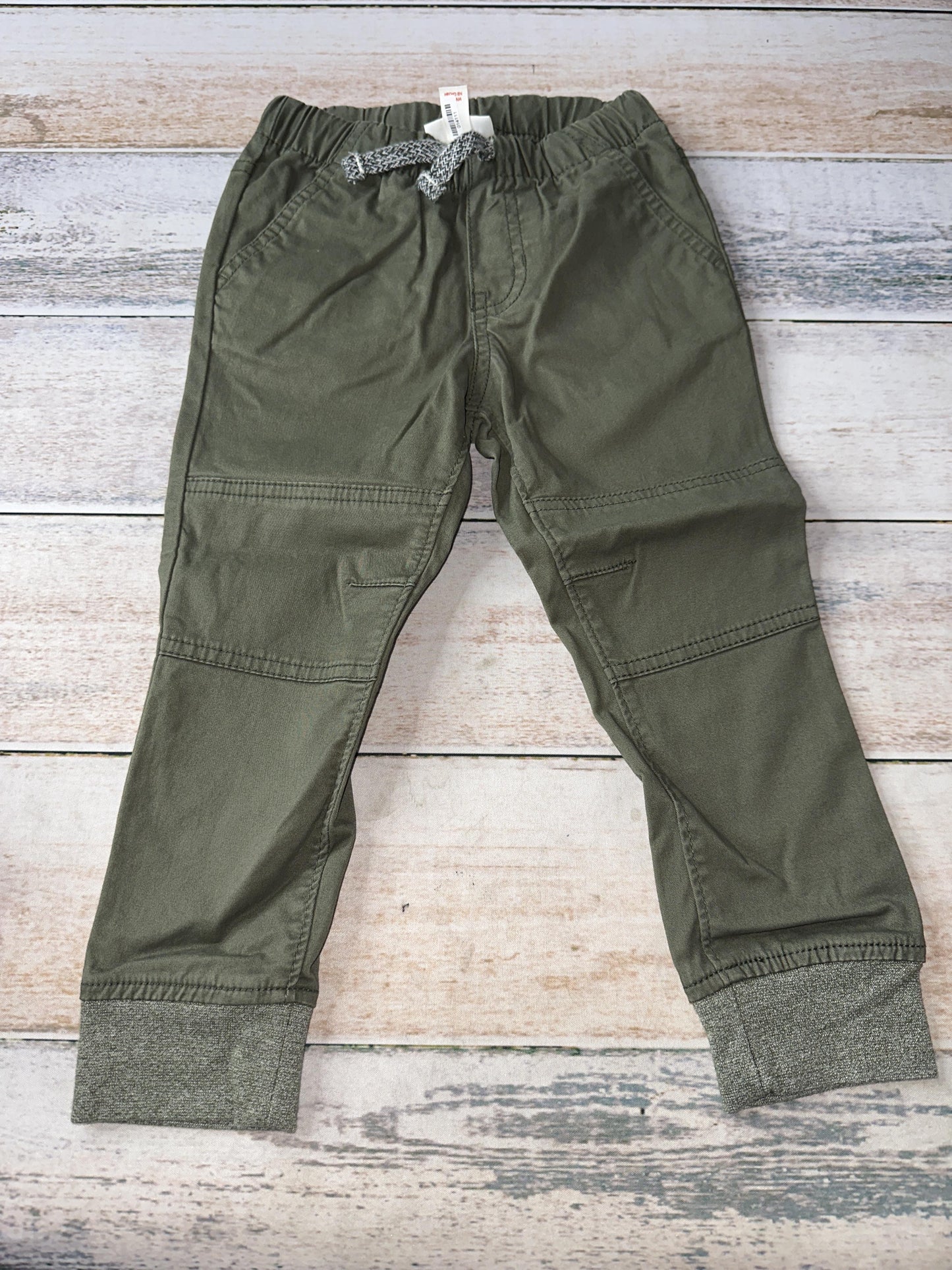 Cat & Jack Boys Army Green Pants Size: 3T Army Green