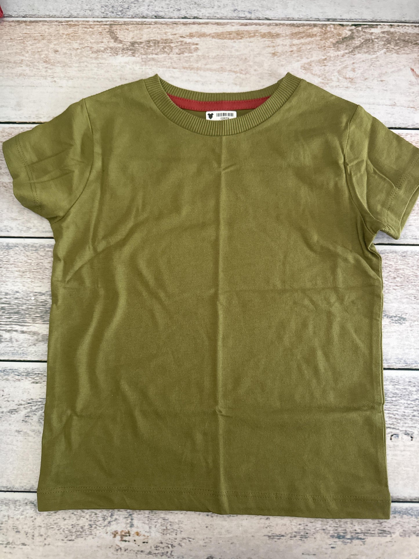 Mightly Unisex Army Green T-Shirt Size: 4T Army Green