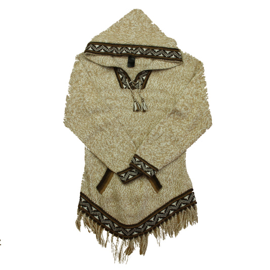 Andes Store Girls Beige | Brown Sweater Size: 14-16 Years Beige | Brown