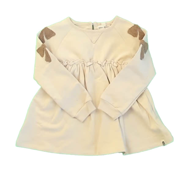 Rabbit Bear Girls Beige Dress Size: 3T Beige