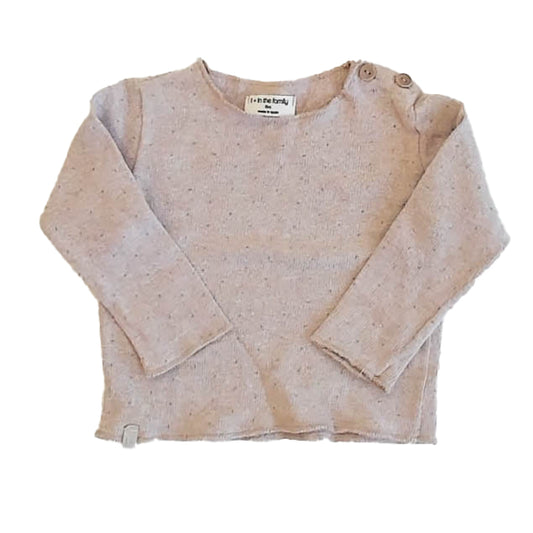 1 + in the Family Girls Beige Long Sleeve Shirt Size: 6 Months Beige