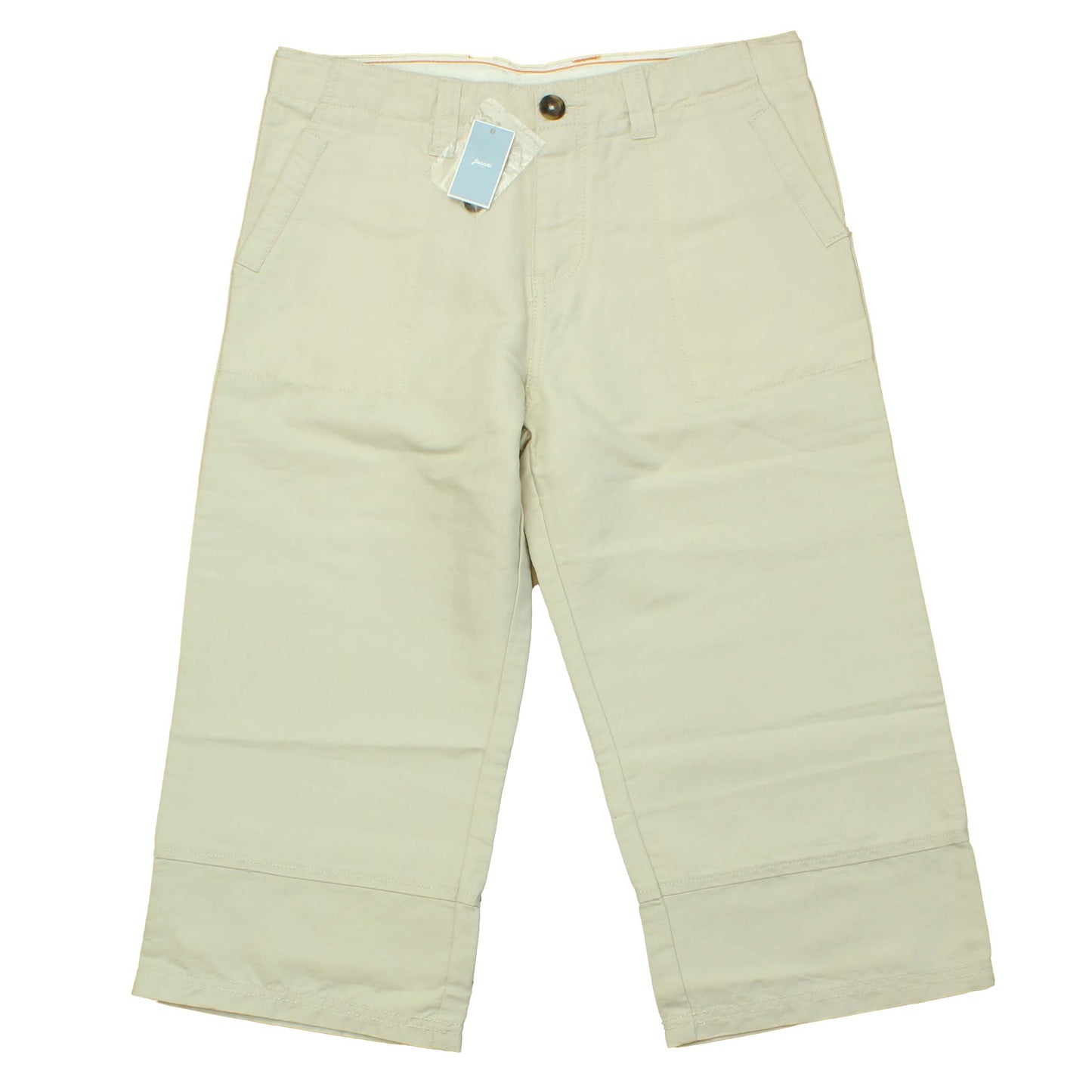 Jacadi Girls Beige Capri Pants Size: 12 Years Beige