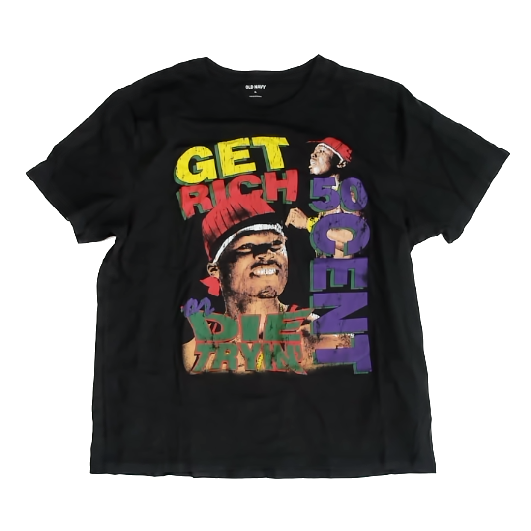 Old Navy Boys Black | 50 Cent T-Shirt Size: XL Black | 50 Cent